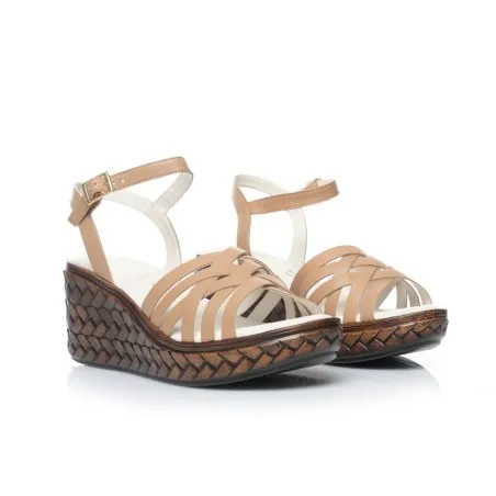 Sandales compensées Cuir - Seaside
