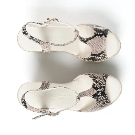 Sandales compensées Cuir - Seaside