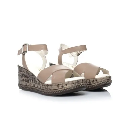 Sandales compensées Cuir - Seaside