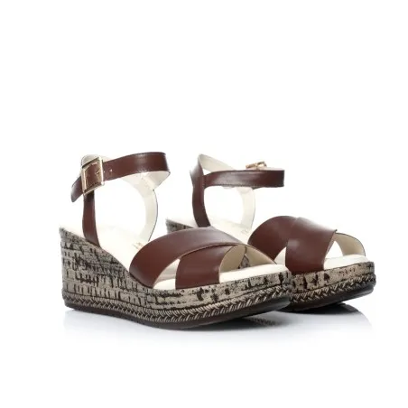 Sandales compensées Cuir - Seaside