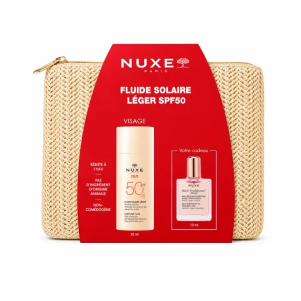 COFFRET NUXE FLUIDE LEGER SPF50 - NUXE