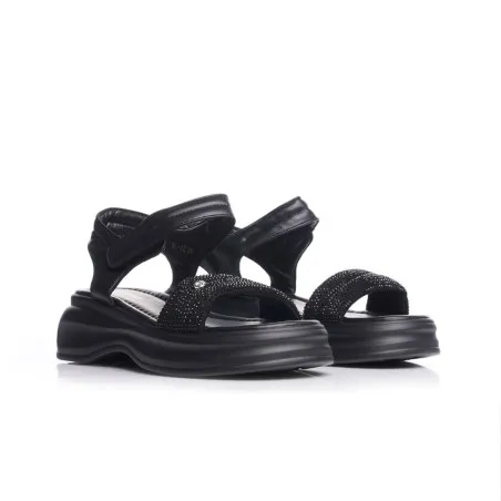 Sandale sportif avec strass P26-G12 - Seaside