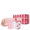 BVLGARI OMNIA PINK SAPPHIRE 100 ml Coffret : 65 ml EAU DE TOILETTE + 75 ml BODY LOTION + 75 ml SHOWER GEL + POUCH - BVLGARI