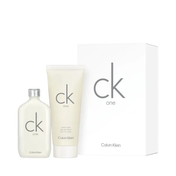 CK ONE 60 ml Coffret : 45 ml EAU DE TOILETTE + 100 ml BODY WASH - CALVIN KLEIN