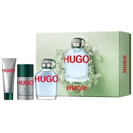 HUGO BOSS GREEN 90 ml Coffret : 100 ml EAU DE TOILETTE + 45 ml SHOWER GEL + 70 ml DEODORANT STICK - Hugo boss