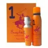 BEVERLY HILLS POLO CLUB ONE 60 ml PCS GIFT SET FOR WOMEN: 50 ml EAU DE PARFUM + 150 ml DEODORANT SPRAY - BEVERLY HILLS POLO CLUB