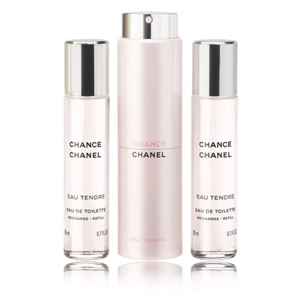 CHANEL CHANCE EAU TENDRE 90 ml X 20 ml EAU DE TOILETTE SET FOR WOMEN - CHANEL