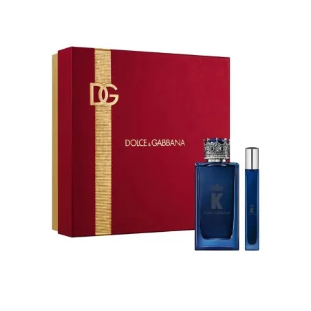 DOLCE & GABBANA 'K' 60 ml PCS SET FOR MEN: 100 ml EAU DE PARFUM INTENSE SPRAY + 10 ml EAU DE PARFUM SPRAY - Dolce&Gabbana