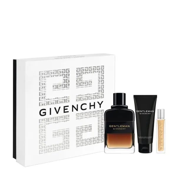 GIVENCHY GENTLEMAN RESERVE PRIVEE 90 ml PCS SET: 100 ml EAU DE PARFUM + 75 ml DOUCHE GEL + 10 ml EAU DE PARFUM - GIVENCHY