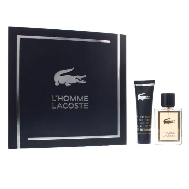 LACOSTE L'HOMME 60 ml PCS SET: 45 ml EAU DE TOILETTE SPRAY + 45 ml DOUCHE GEL - Lacoste
