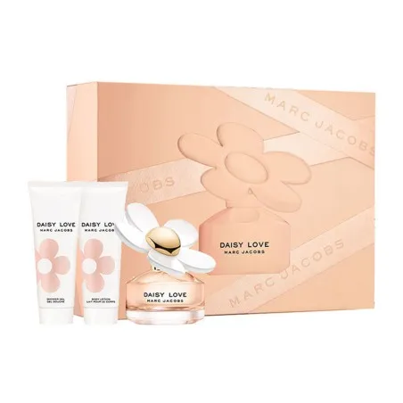 MARC JACOBS DAISY LOVE 90 ml PCS SET: 50 ml EDT SP + 75 ml BODY LOTION + 75 ml DOUCHE GEL - Marc Jacobs