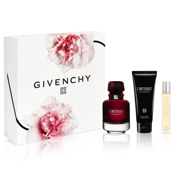 Coffret eau de parfum femme GIVENCHY L''INTERDIT ROUGE 90 ml PCS SET FOR WOMEN - GIVENCHY