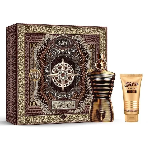 Coffret eau de parfum homme JEAN PAUL GAULTIER LE MALE ELIXIR 60 ml PCS SET FOR MEN - JEAN PAUL GAULTIER