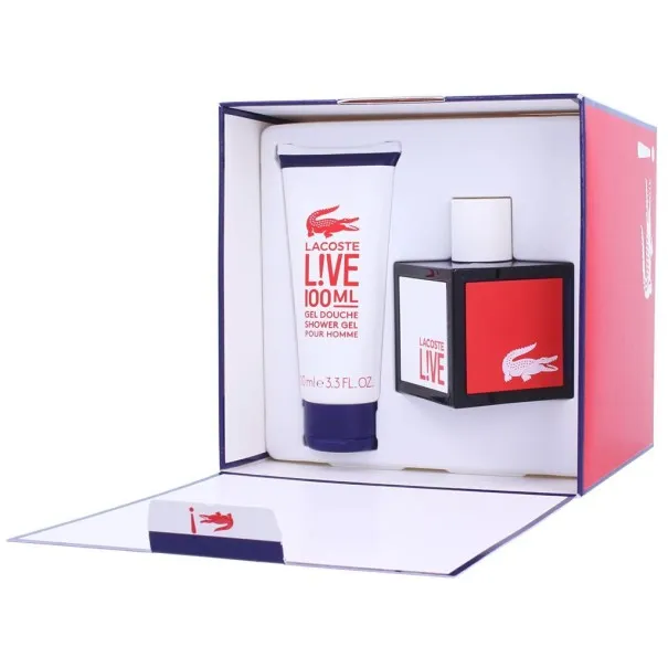 Coffret eau de toilette homme LACOSTE LIVE 60 ml - Lacoste