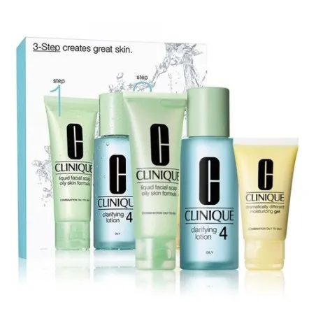 Coffret soins femme CLINIQUE 90 ml-STEP CREATES GREAT SKIN 100 ml 90 ml - CLINIQUE