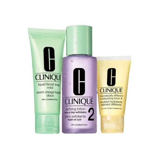 Coffret soins femme CLINIQUE 90 ml-STEP CREATES GREAT SKIN 60 ml 90 ml - CLINIQUE