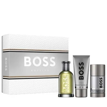 Coffret eau de toilette homme HUGO BOSS BOTTLED 90 ml PCS SET FOR MEN - Hugo boss