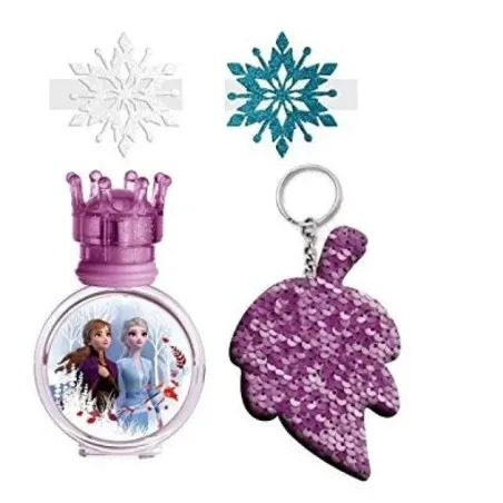 DISNEY FROZEN 60 ml 100 ml Coffret : 30 ml EAU DE TOILETTE + 60 ml X HAIR CLIPS + KEYCHAIN - DISNEY