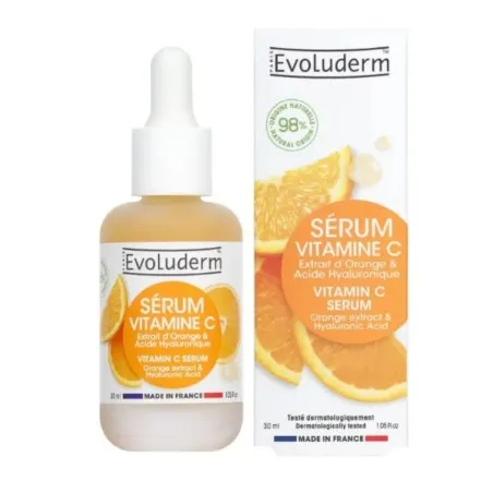 Pack Cadeau Femme PACK  PACK ÉCLAT VISAGE VITAMINE C – EVOLUDERM - PACK