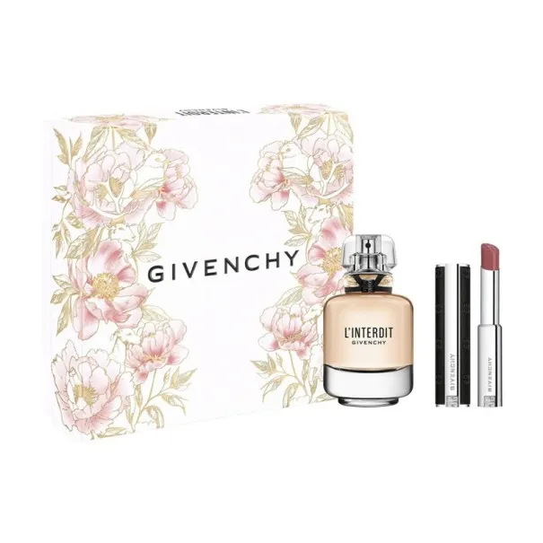 COFF GIVENCHY L'INTERDIT EDP 80ML+LE ROUGE SATIN    FDM26 - GIVENCHY