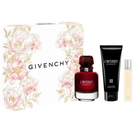 COFF GIVENCHY L'INTERDIT ROUGE EDP80ML+BL+MN   FDM26 - GIVENCHY