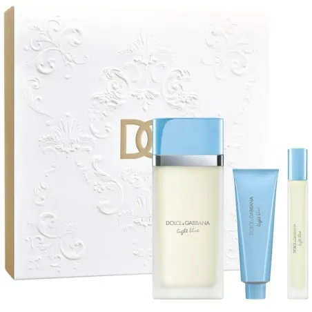 D&G LIGHT BLUE F EDT100ML+10ML+LAIT FDM26 - Dolce&Gabbana