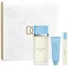 D&G LIGHT BLUE F EDT100ML+10ML+LAIT FDM26 - Dolce&Gabbana