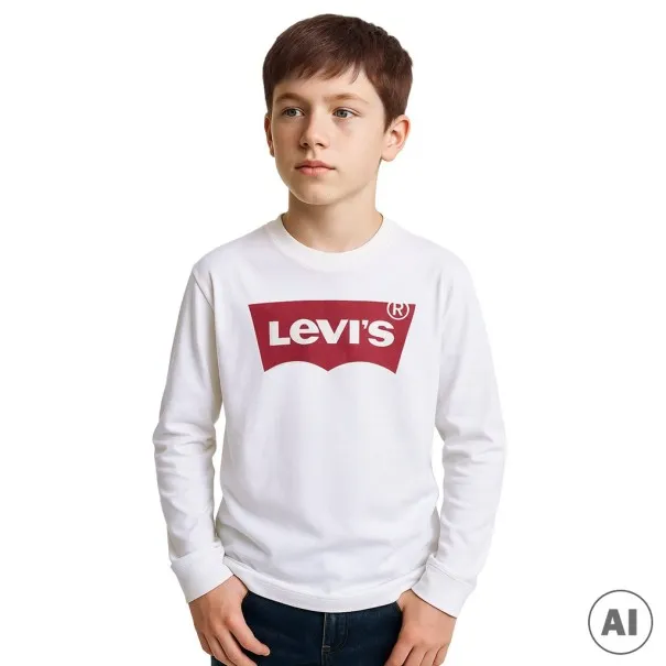 T-shirts classiques enfant LEVIS 9E8646 - LEVIS