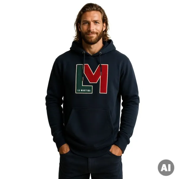 Pulls & Capuches Homme LA MARTINA LMH224MSS033NV - LA MARTINA