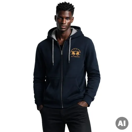 Pulls & Capuches Homme LA MARTINA LMH222MSS14NV - LA MARTINA