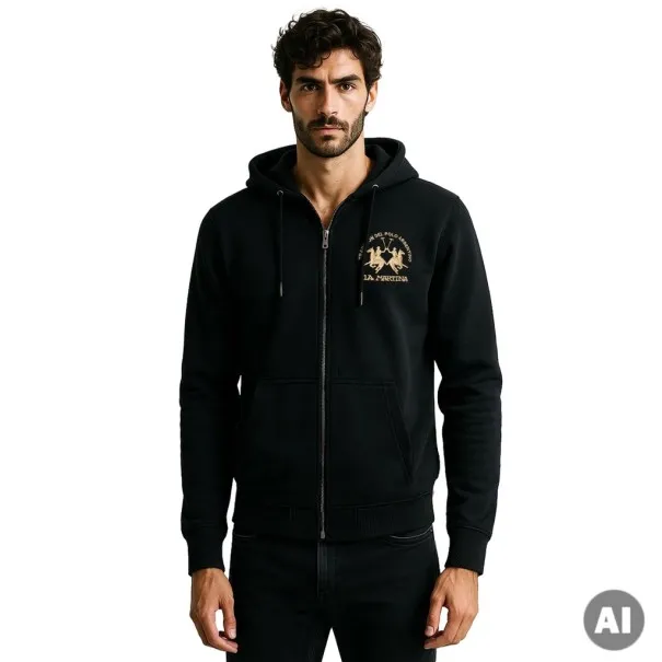 Pulls & Capuches Homme LA MARTINA LMH223MSS030BK - LA MARTINA