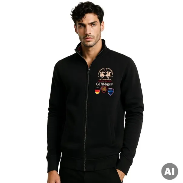 Pulls & Capuches Homme LA MARTINA LMH223MSS012BK - LA MARTINA