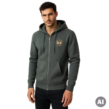 Sweatshirt Homme LA MARTINA LMH223MSS030GR - LA MARTINA