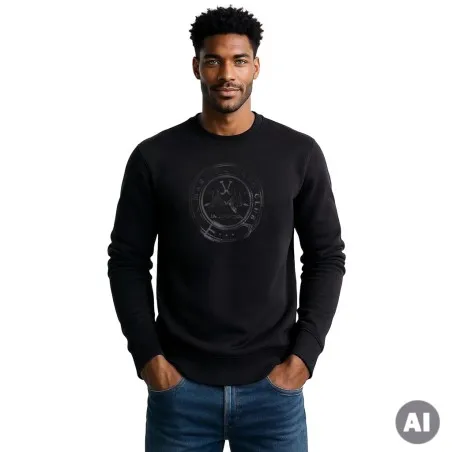 Sweatshirt Homme LA MARTINA LMH223MSS009BK - LA MARTINA