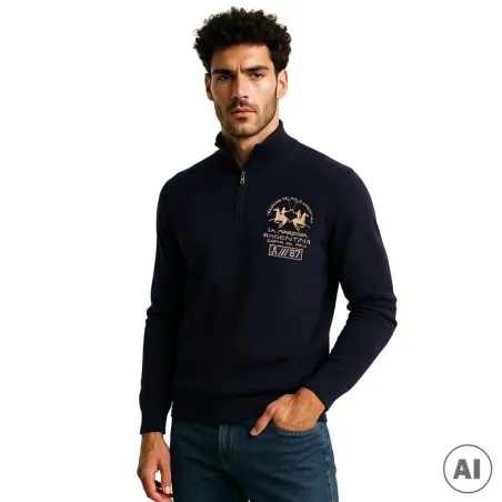 Pull Homme LA MARTINA LMH224MSW009NV - LA MARTINA