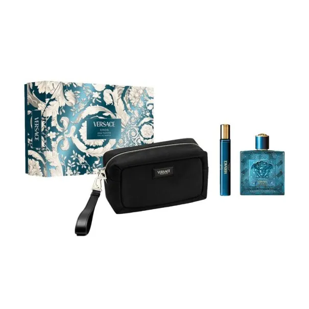 COFFRET VERSACE EROS H EDP 100ML+MN+TROUSSE FDM26 - VERSACE