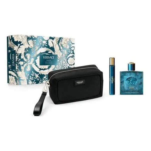COFFRET VERSACE H EROS EDT 100ML+MN+TROUSSE FDM 26 - VERSACE