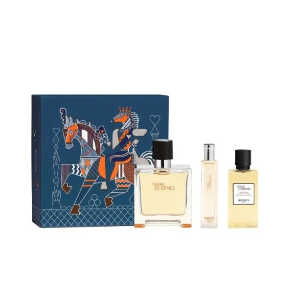 COFFRET TERRE D'HERMES PARFUM 75ML+MN+GF FDM26 - HERMES