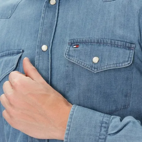 Chemises Homme TOMMY HILFIGER MW0MW39903 - TOMMY HILFIGER