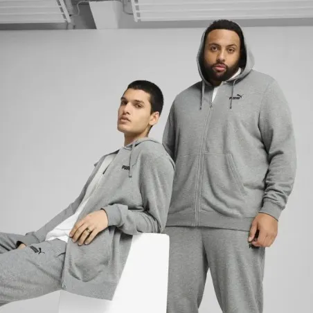 Sweat à capuche zippé avec logo N° 1 Essentials - PUMA