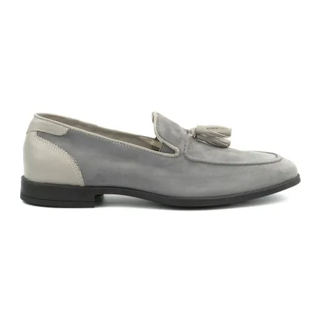 Chaussures classiques Homme MAKEBA  8720 NUBUCK GRIS - MAKEBA