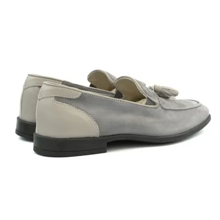 Chaussures classiques Homme MAKEBA  8720 NUBUCK GRIS - MAKEBA