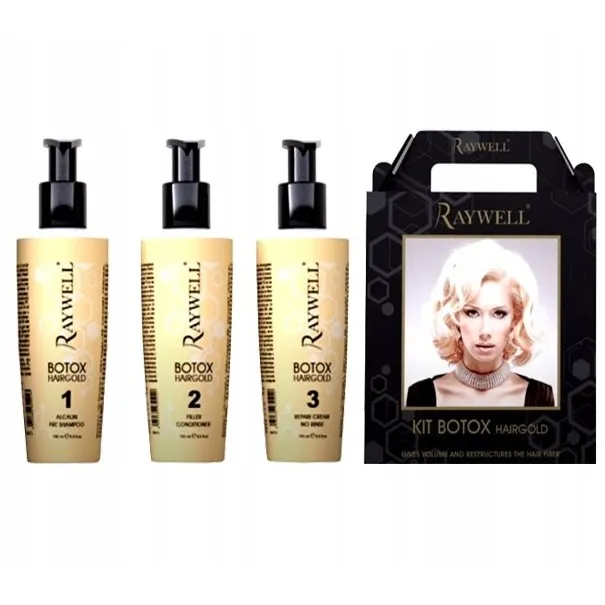 RAYWELL KIT BOTOX HAIRGOLD RAYWELL - RAYWELL KIT BOTOX HAIRGOLD RAYWELL -