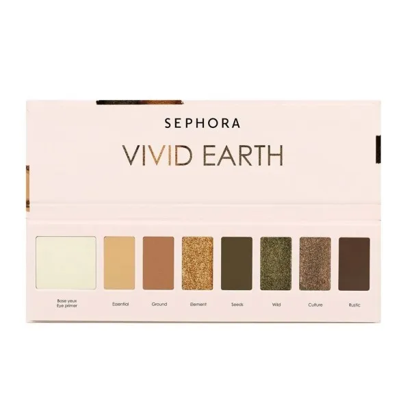 SEPHORA-VIVID EARTH PALETTE YEUX-19 WI