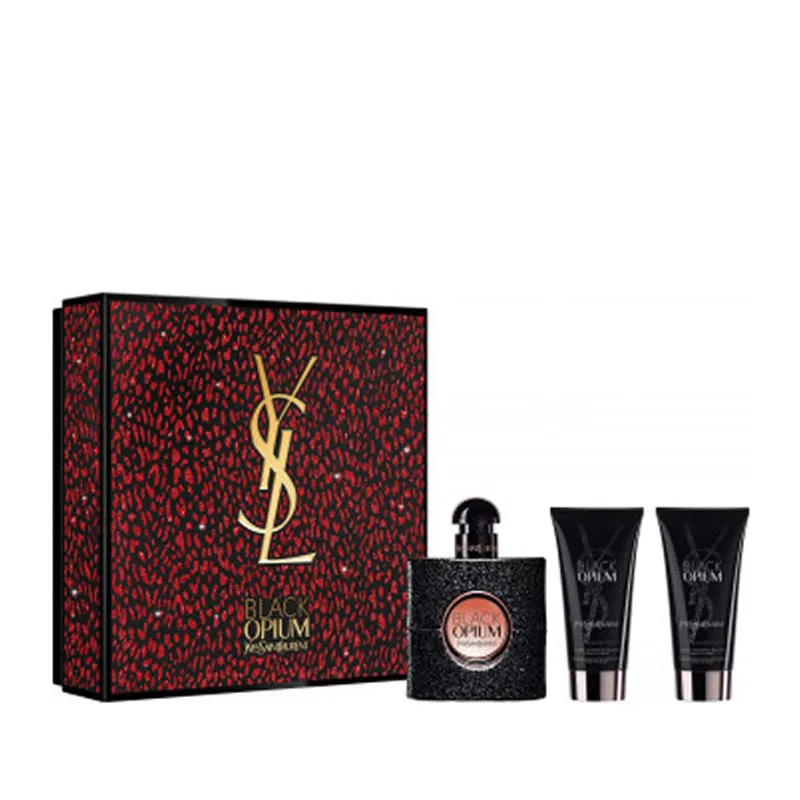 Coffret Parfum Femme YVES SAINT LAURENT BLACK OPIUM 50ML