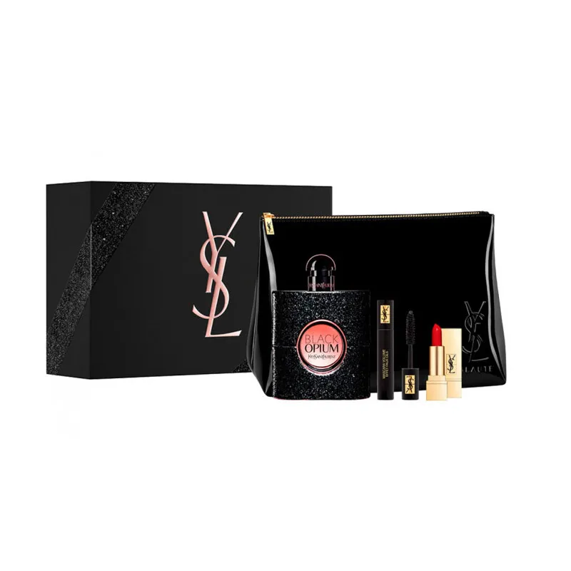 Coffret Parfum Femme YVES SAINT LAURENT BLACK OPIUM 90ML