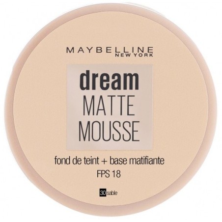 Fond de teint DREAM MAT MOUSSE de Maybelline