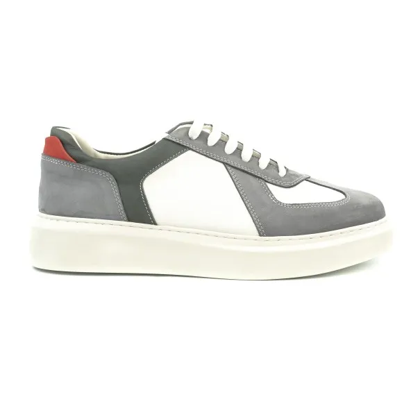 Basket Casual Homme MAKEBA  MAC03 NB GRIS - MAKEBA