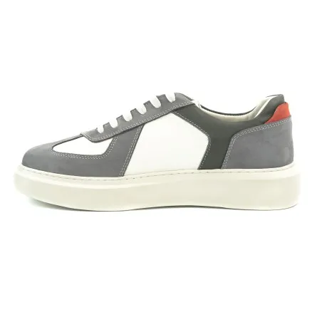 Basket Casual Homme MAKEBA  MAC03 NB GRIS - MAKEBA