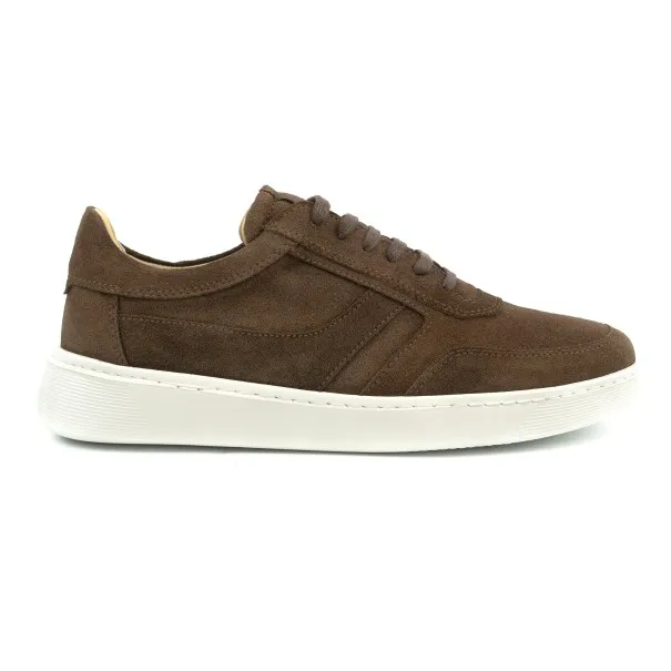 Basket Casual Homme MAKEBA  3602 DAIM MARRON - MAKEBA